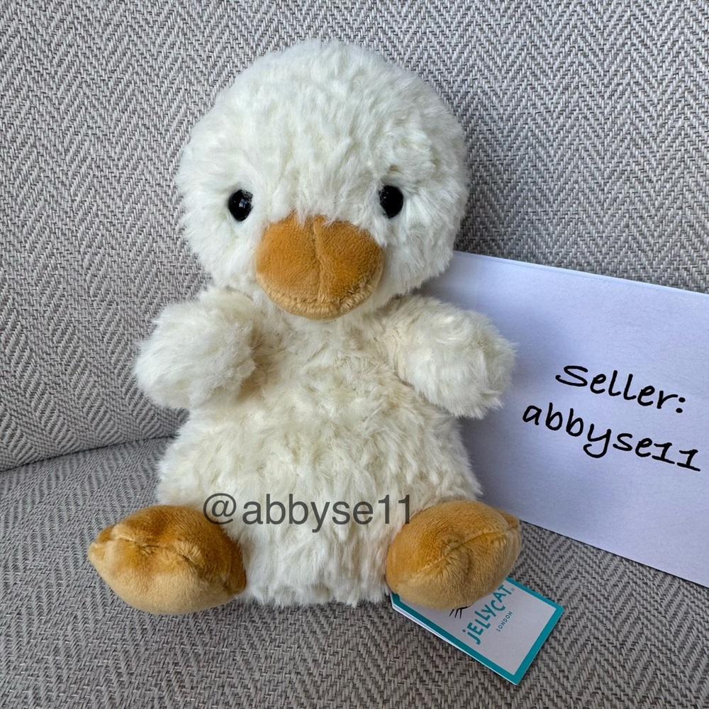 Jellycat Yummy Duckling - Authentic - Brand New With Tags - Fast Ship